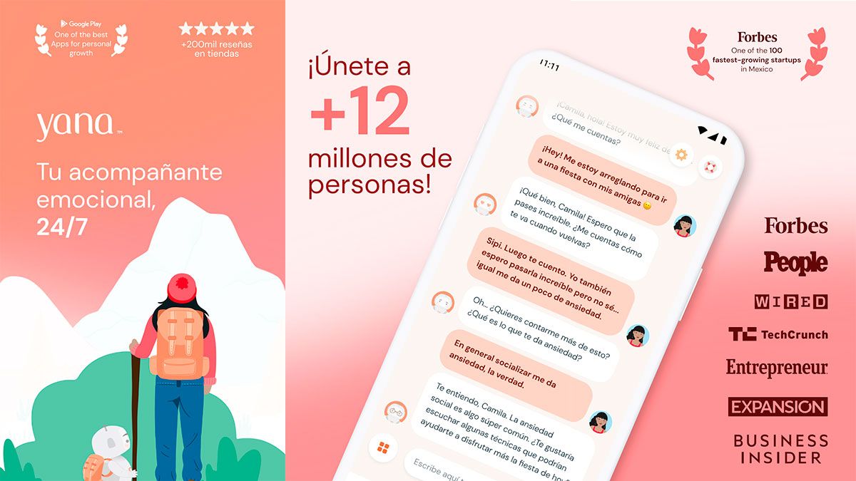 Yana: Tu acompañante emocional. Yana: Tu acompañante emocional.