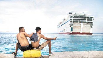 Alojarán a refugiados en un gigantesco barco de pasajeros