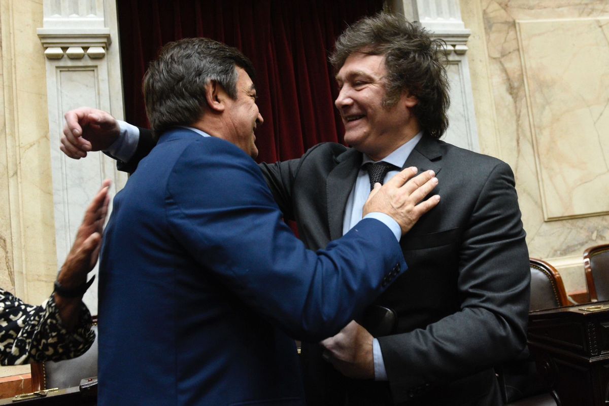 Omar De Marchi mantiene muy buen vínculo con Javier Milei. El PRO afirma que en Casa Rosada se habla del asunto Mendoza.