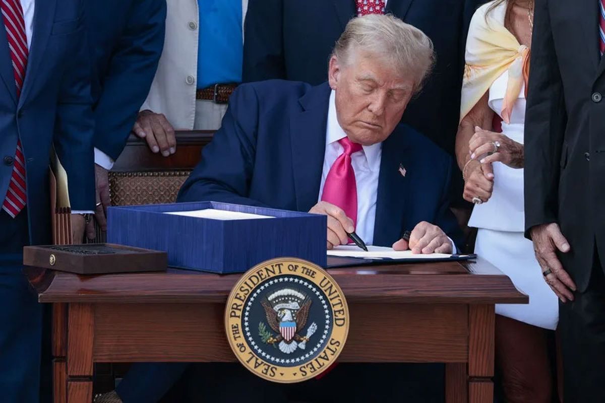 El presidente de Estados Unidos, Donald Trump. Crédito: EFE/EPA/Shawn Thew. El presidente de Estados Unidos, Donald Trump. Crédito: EFE/EPA/Shawn Thew.