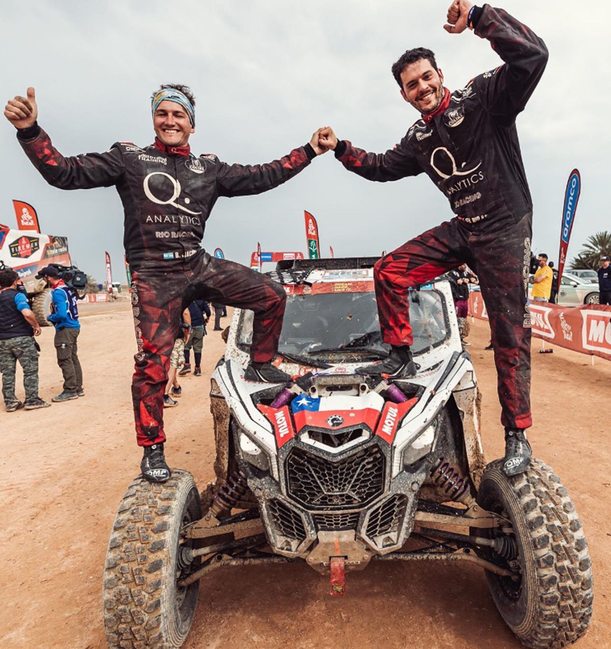 La dupla argentino-chilena ya corri&oacute; en 2024.