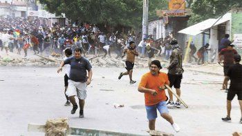 Incidentes entre oficialistas y opositores en Bolivia dejó 30 heridos