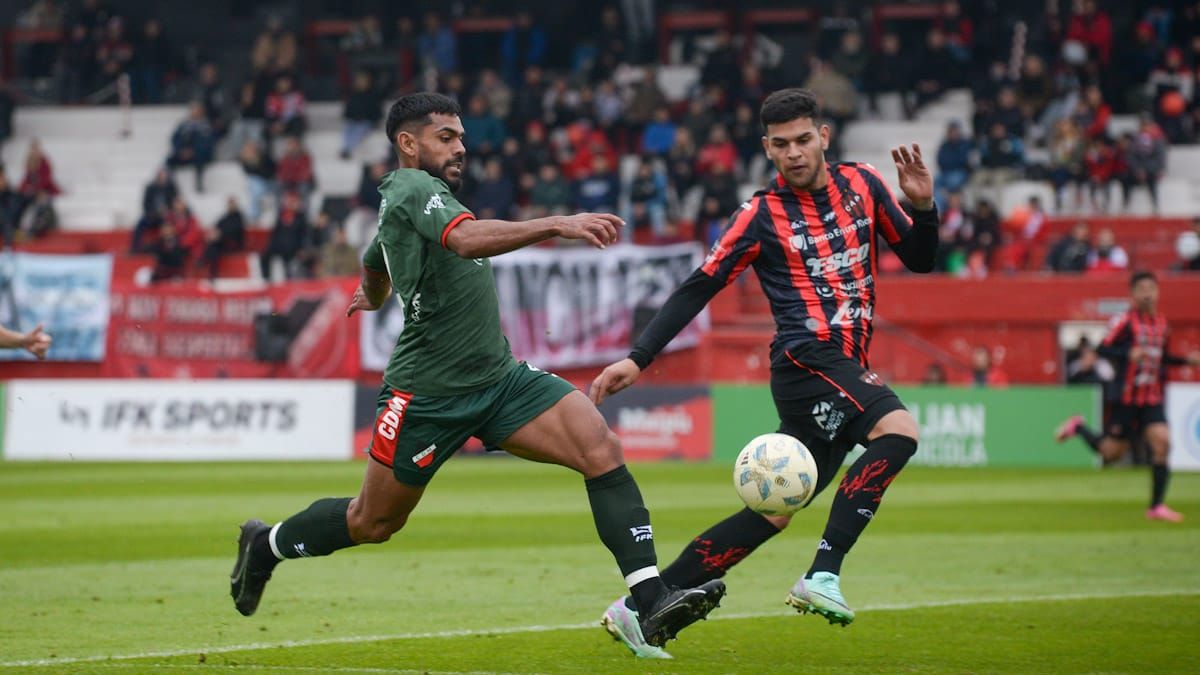 Santiago Moyano hizo el gol del Deportivo Maipú. Santiago Moyano hizo el gol del Deportivo Maipú.