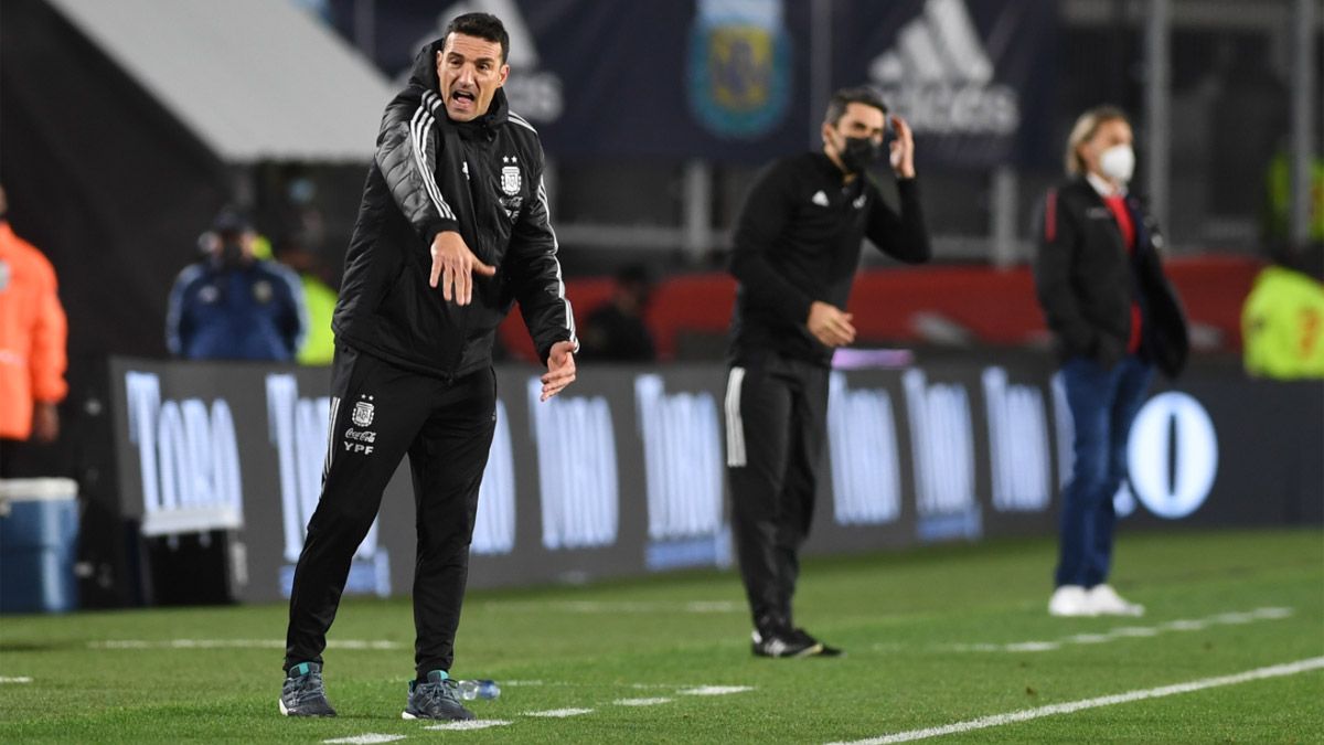 Scaloni explicó por qué Argentina bajó su nivel de juego