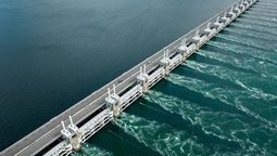 Construyen una infraestructura para contener al océano: 700 veces más pesada que la Torre Eiffel Construyen una infraestructura para contener al océano: 700 veces más pesada que la Torre Eiffel