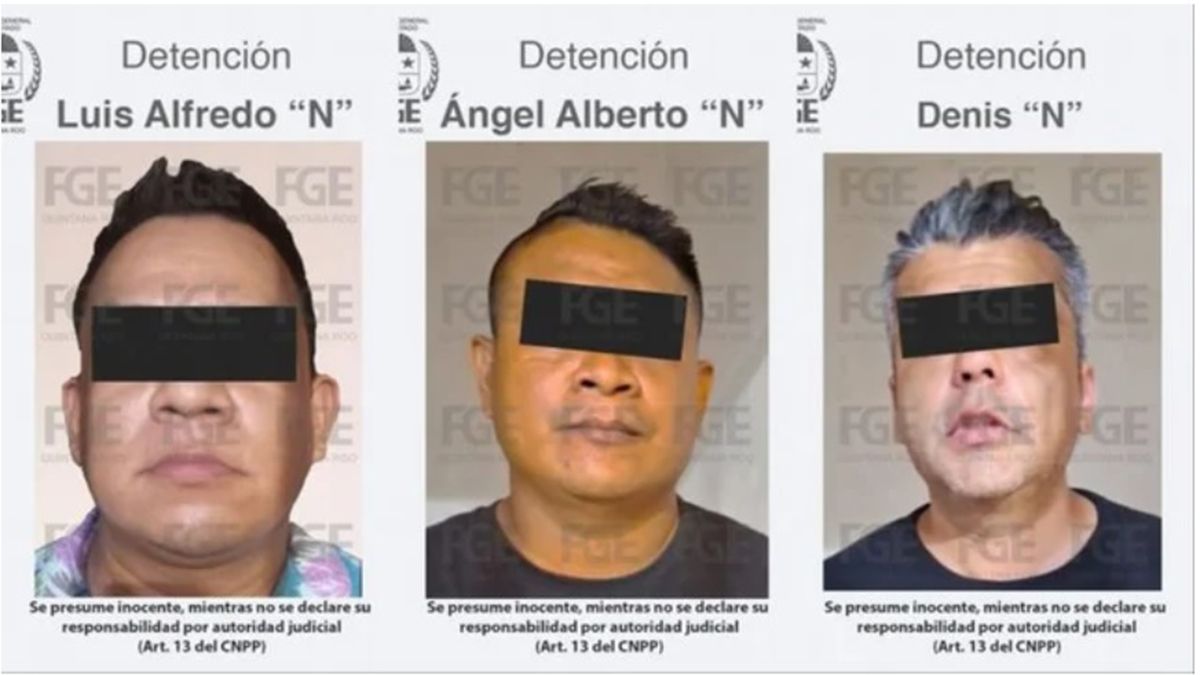 Los tres detenidos contrataban a las jóvenes para trabajar en hoteles de lujo de Playa del Carmen, pero las sometían a prostitución Los tres detenidos contrataban a las jóvenes para trabajar en hoteles de lujo de Playa del Carmen, pero las sometían a prostitución