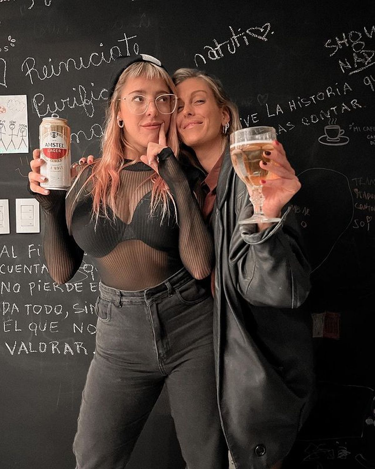 Nati Jota arrasó con sus transparencias.