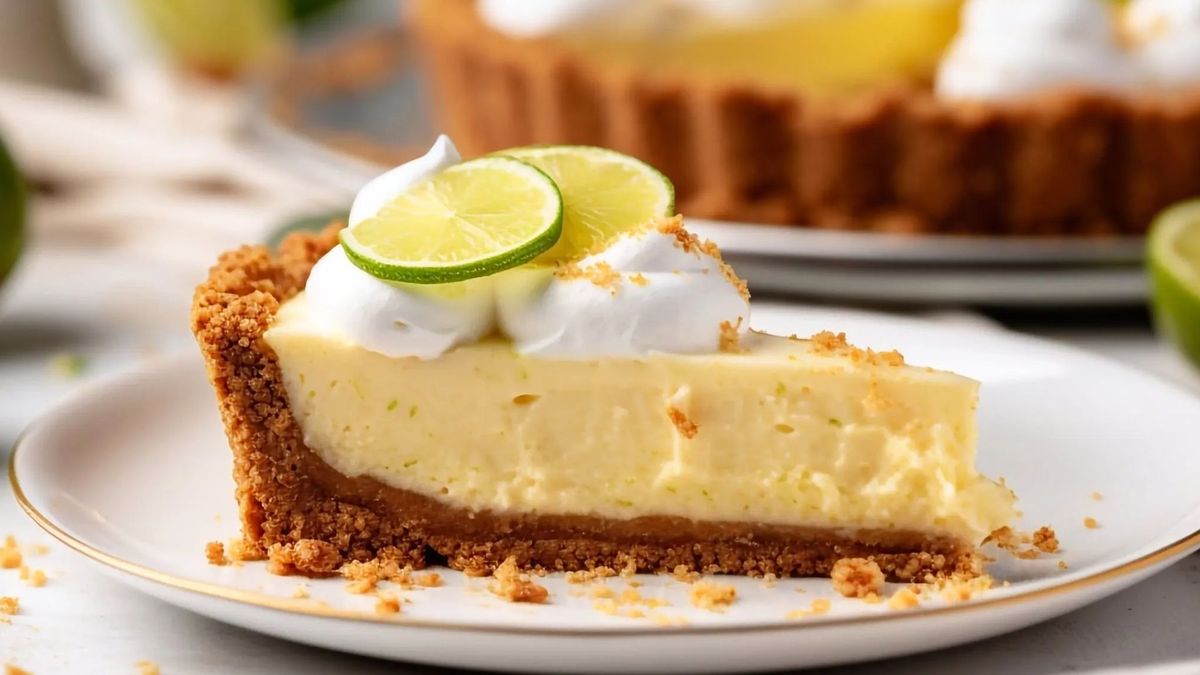 La Key lime pie o tarta de lima es una receta fresca y suave para disfrutar en primavera. Foto: gentileza fullforlife.