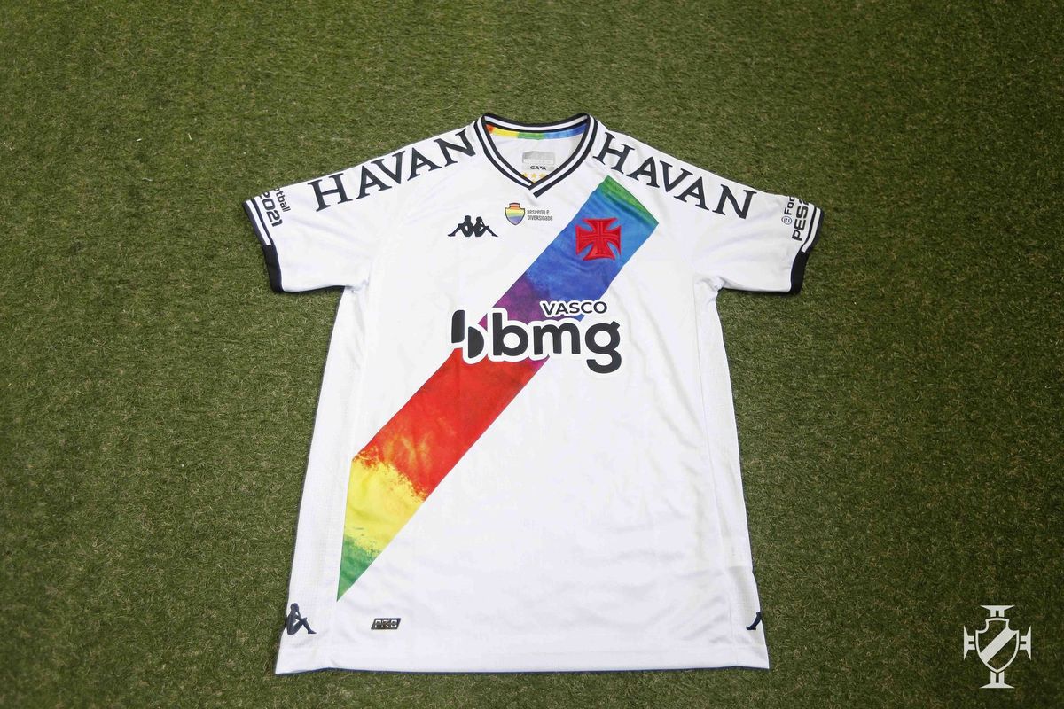 La camiseta especial del Vasco da Gama.
