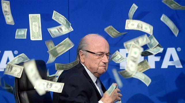 La FIFA dio ejemplos: así se repartían los millones Blatter y compañía