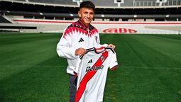 Thiago Almada se sumó a River.