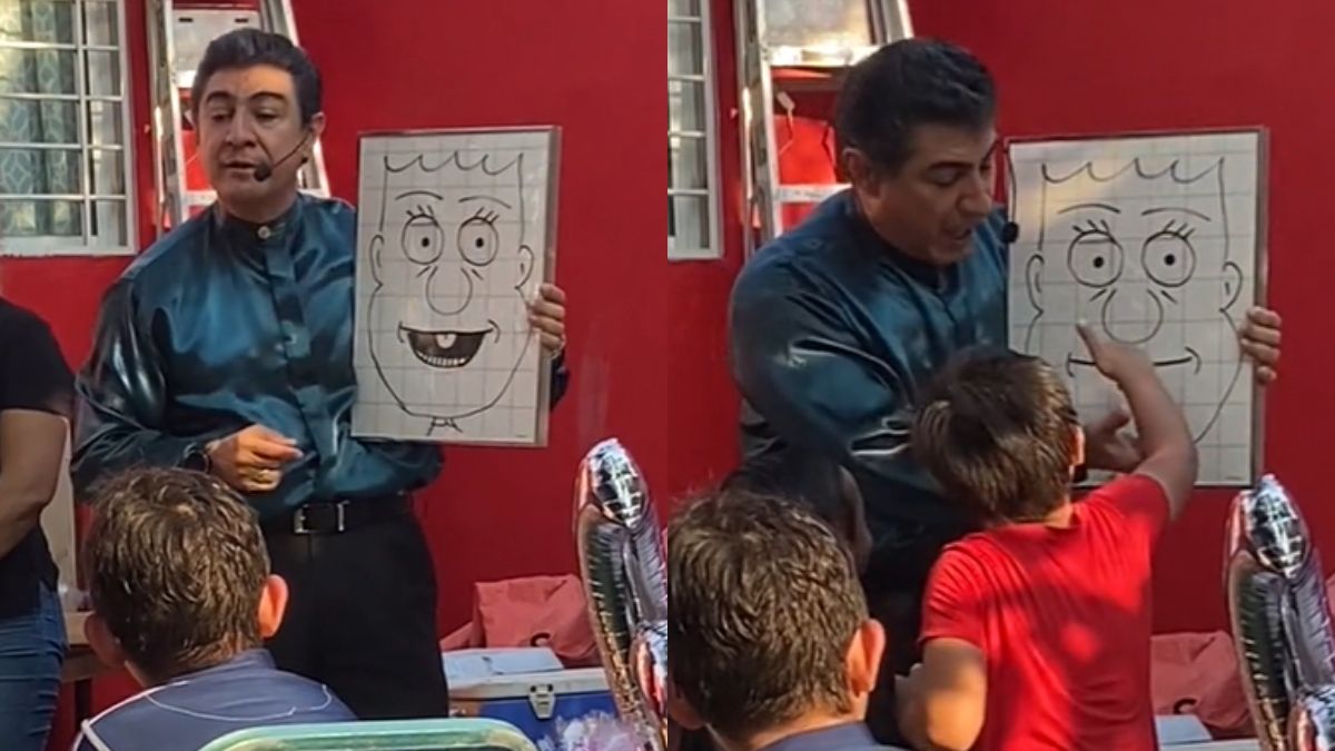 Fue a hacer magia a un cumpleaños y su truco dejó sin palabras a todo Tiktok