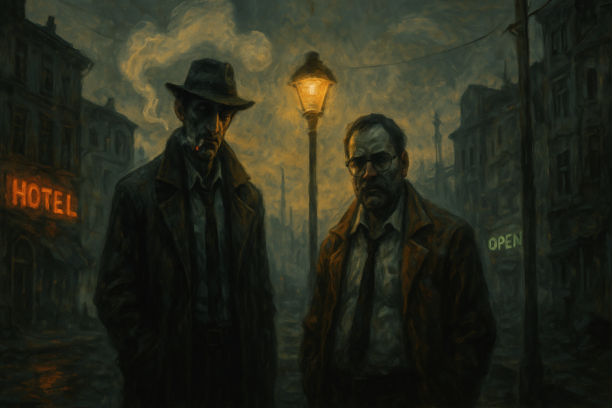 Nos encontramos en una ciudad devastada donde su objetivo es investigar el asesinato de un hombre. Nos encontramos en una ciudad devastada donde su objetivo es investigar el asesinato de un hombre.