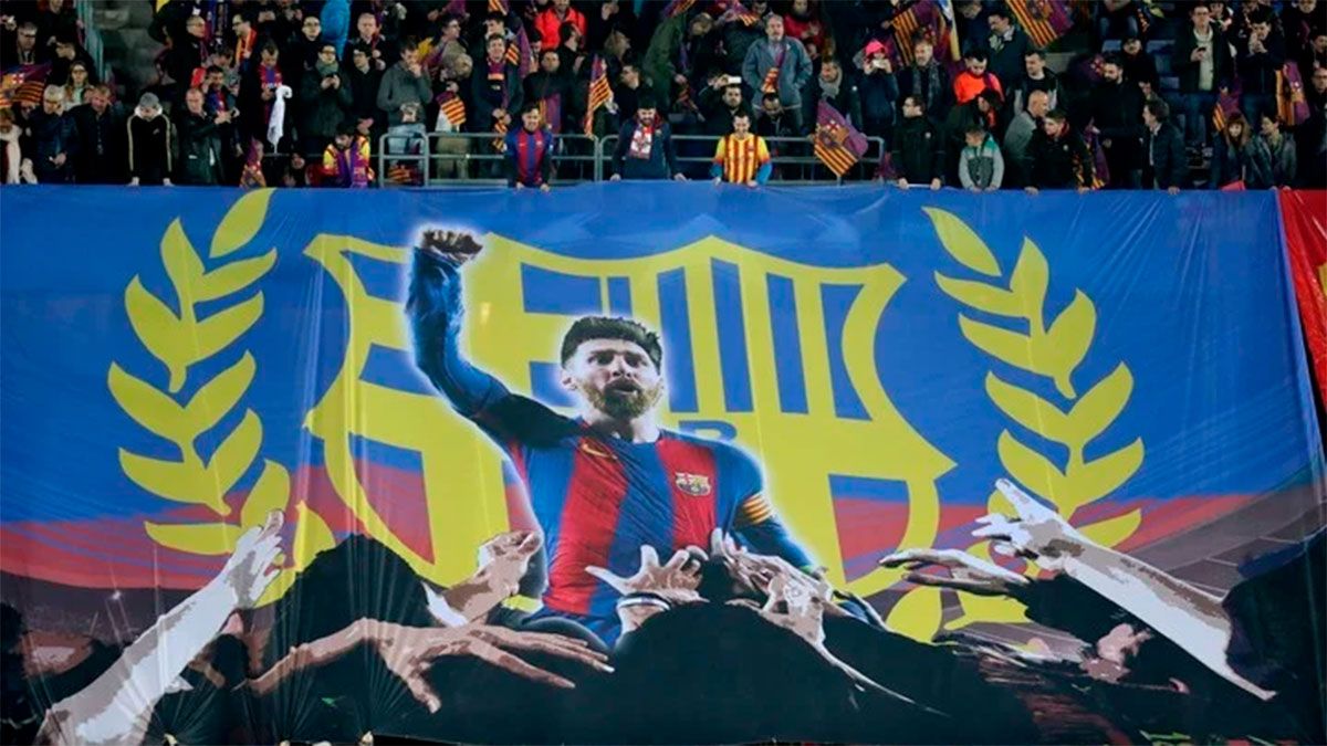 Barcelona y el presidente Laporta felicitaron a Messi por el premio The Best.