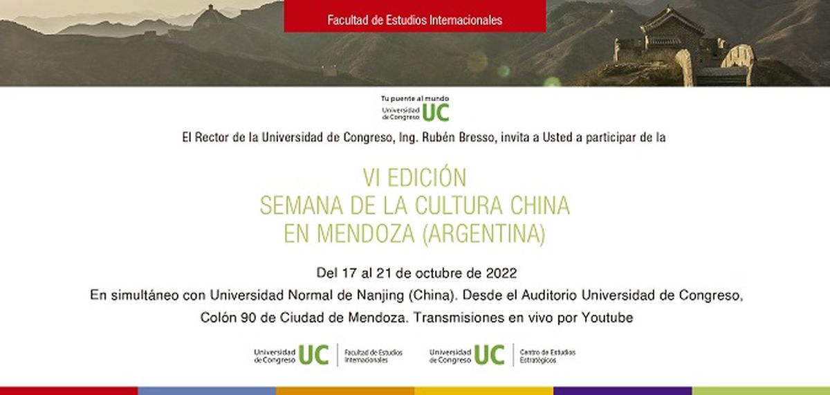 Por sexto año consecutivo la Universidad de Congreso Organiza las jornadas de difusión de la cultura china