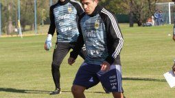 Guzmán y Acuña se sumaron a los entrenamientos en Ezeiza