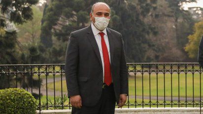 El tucumano Juan Manzur fue uno de los gobernadores que habló en representación de sus pares tras la firma del acuerdo del nuevo Consenso Fiscal.