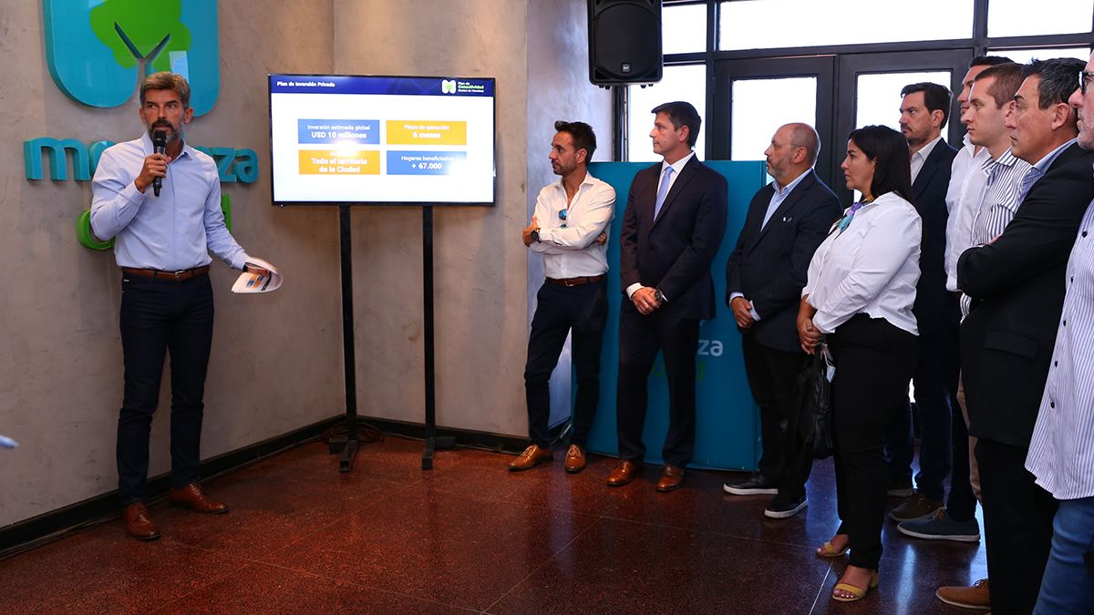 Ulpiano Suarez presentó este jueves el el Plan de Conectividad de la Ciudad de Mendoza 2022.