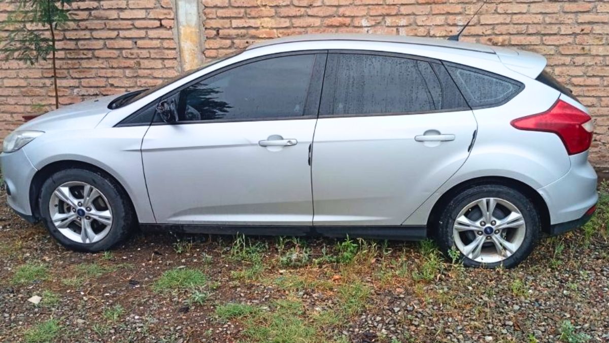 El auto utilizado por las mecheras.