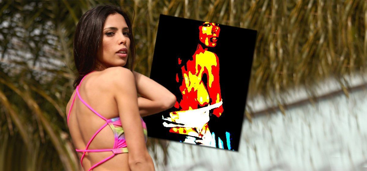 Maypi Delgado abrió el día con una foto en topless