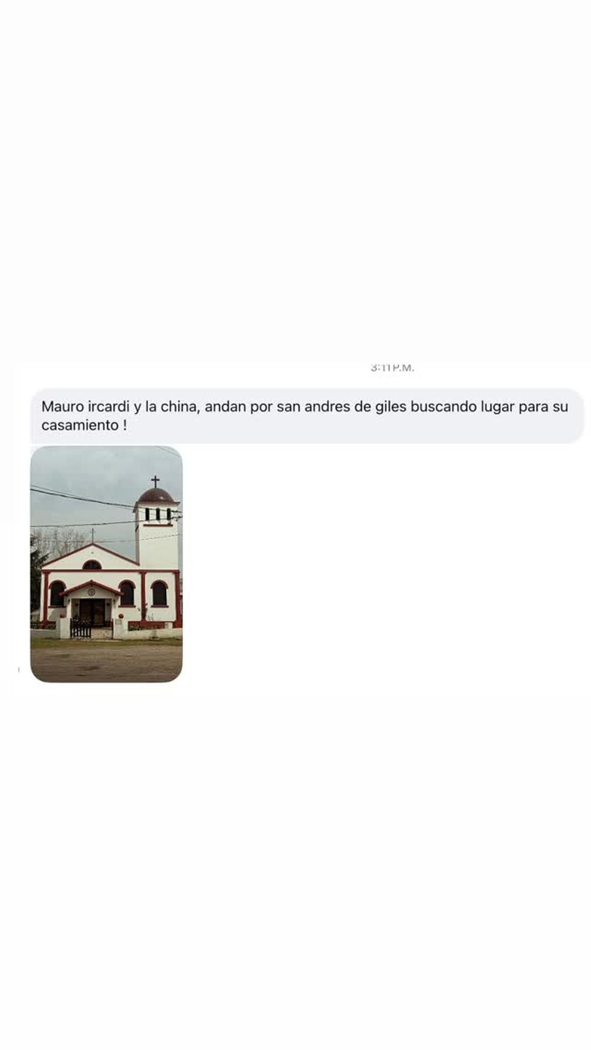 El mensaje de Ángel de Brito que despertó sospechas sobre la posible boda de la China Suárez y Mauro Icardi. El mensaje de Ángel de Brito que despertó sospechas sobre la posible boda de la China Suárez y Mauro Icardi.