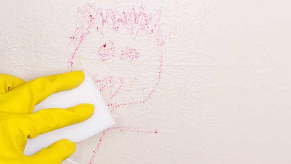 Elimina las manchas de la pared en pocos minutos y sin dañar la pintura