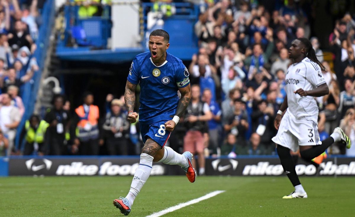 El argentino Enzo Fernández fue, una vez más, clave para la victoria de su equipo.