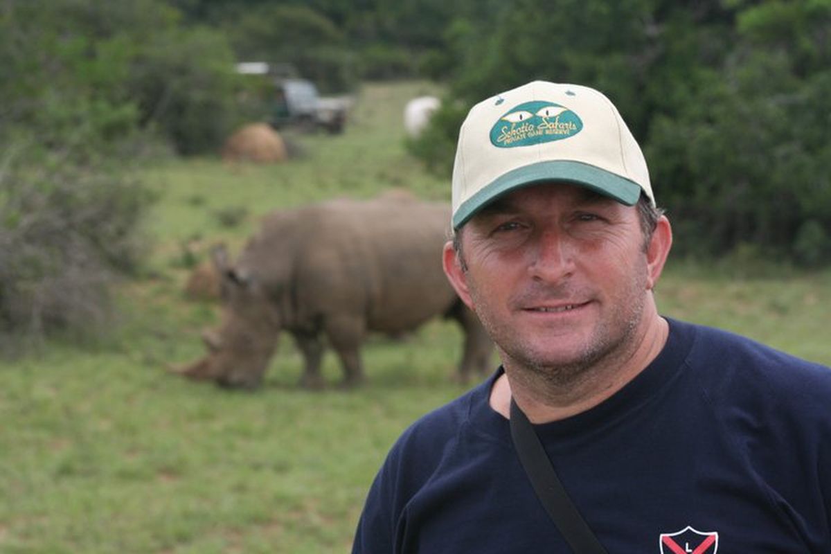 Bertranou en la Gira de Los Tordos por Sudáfrica, en 2011.