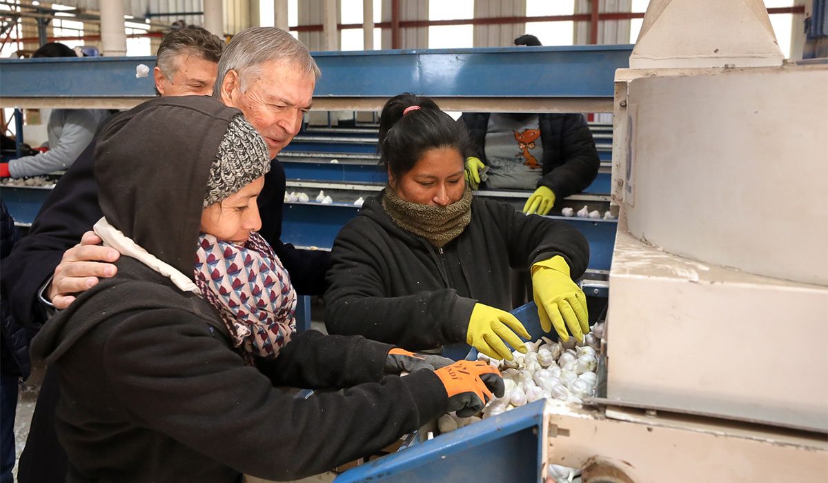 Juan Schiaretti en Mendoza.