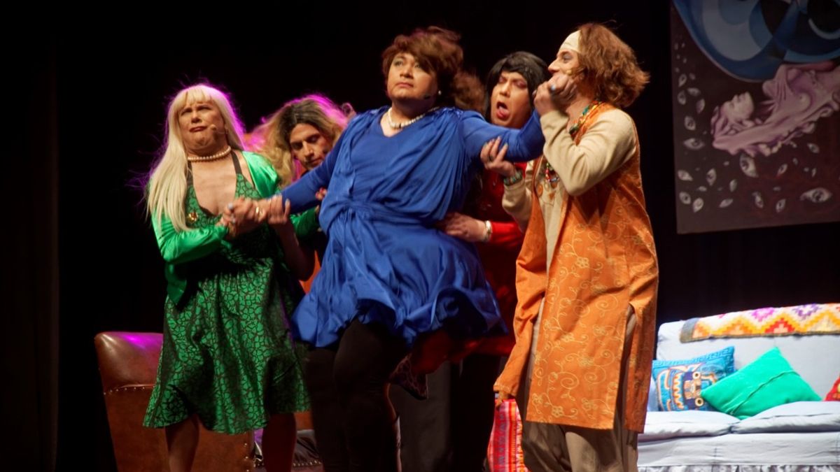 Alfredo Gálvez, Diego Flores, Flavio Pichón Villalobos, Sergio Sotello y Gustavo Cano.