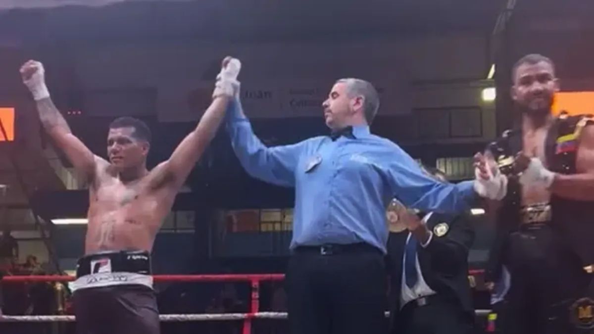 Ezequiel Pac Man Fernández llenó del gloria al boxeo sanjuanino al ganar el Título Mundial Gold de la AMB en el Aldo Cantoni a pleno.