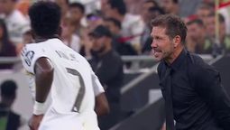 Diego Simeone estalló de bronca contra el delantero brasilero. Diego Simeone estalló de bronca contra el delantero brasilero.