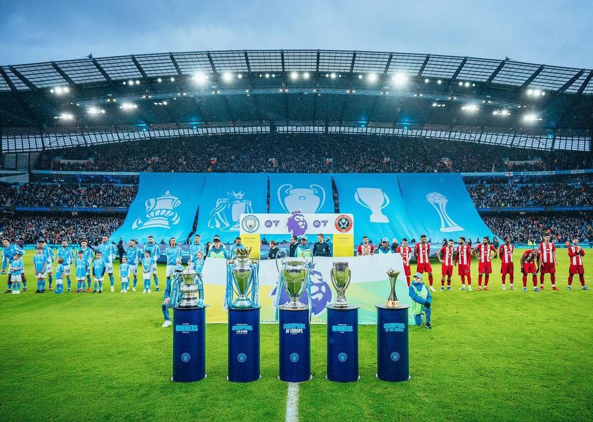 Las copas que ganó el City en 2023 Las copas que ganó el City en 2023