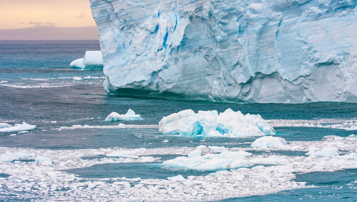 La capa de hielo más grande del mundo está a más de 5.000 kilómetros del centro de Argentina