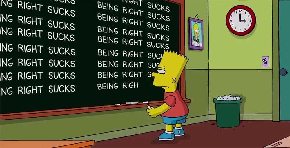 Los Simpsons responden a su propia profecía sobre Trump