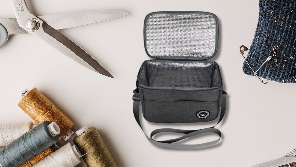 Un proyecto de costura en casa sencillo y perfecto para trasladar tu almuerzo al trabajo&nbsp;