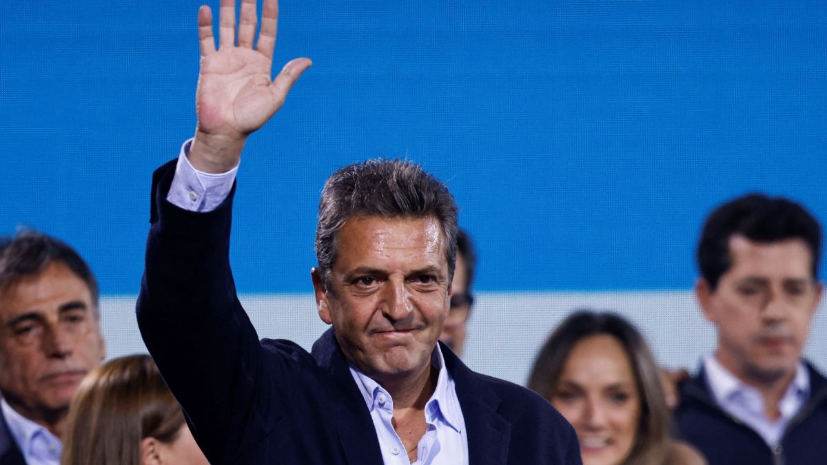 Sergio Massa reconoció la derrota en el balotaje de este domingo. Sergio Massa reconoció la derrota en el balotaje de este domingo.