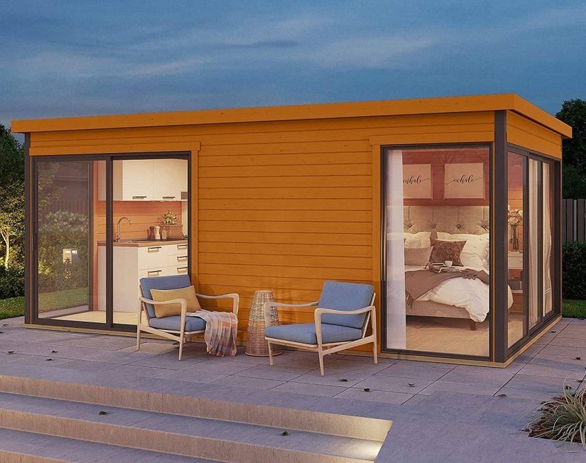 Casa nómade. Venden a 10.000 dólares una casa de 17 metros cuadrados .