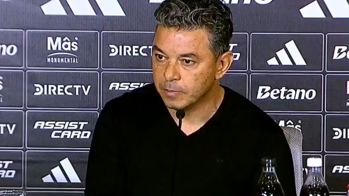 Marcelo Gallardo admitió el mal momento de River tras la derrota ante Riestra. 