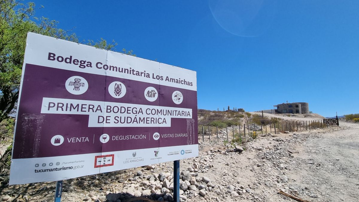 Bodega Comunitaria Los Amaicha. (Foto: Federico Zalazar) Bodega Comunitaria Los Amaicha. (Foto: Federico Zalazar)