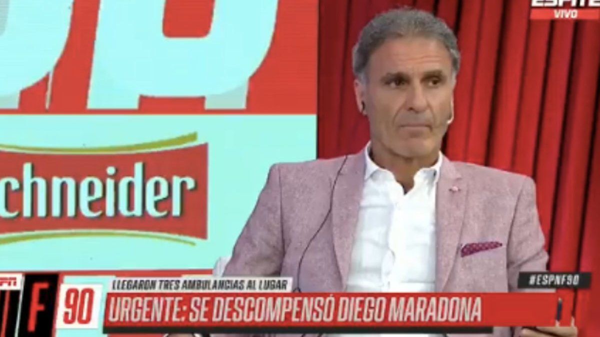 Ruggeri al aire: así se enteró que murió Maradona