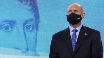 El gobernador de Santa Fe, Omar Perotti, tiene coronavirus