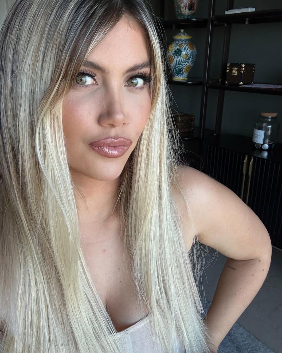 Wanda Nara habló de su colección de 300 carteras.