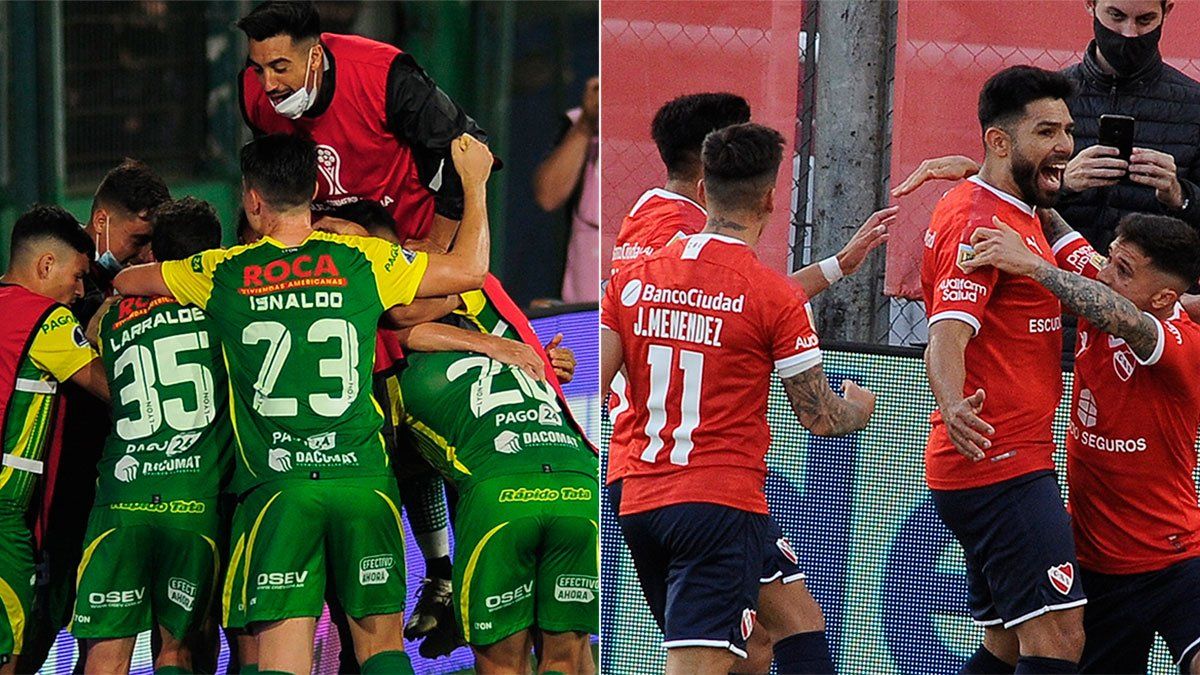 Defensa y Justicia e Independiente se beneficiaron por el título de Boca.