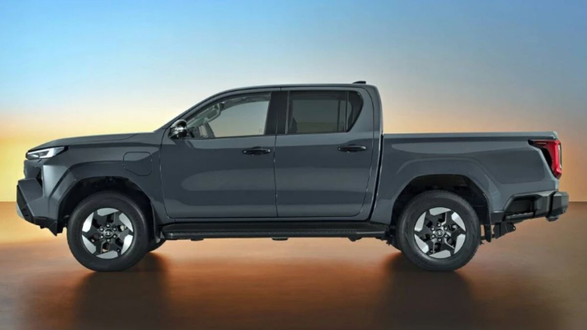 La autonomía de la Toyota Hilux 100% eléctrica puede llegar a los 280 kilómetros. La autonomía de la Toyota Hilux 100% eléctrica puede llegar a los 280 kilómetros.