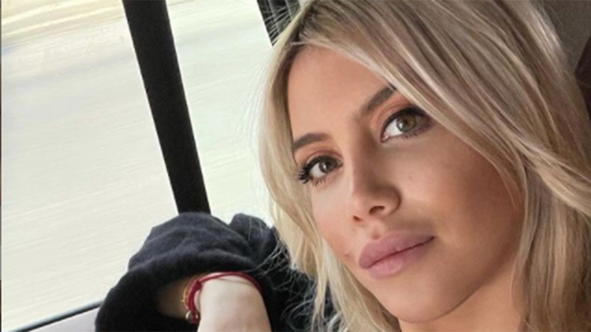 Wanda Nara y su foto sexy hasta que pase la cuerentena.&nbsp;