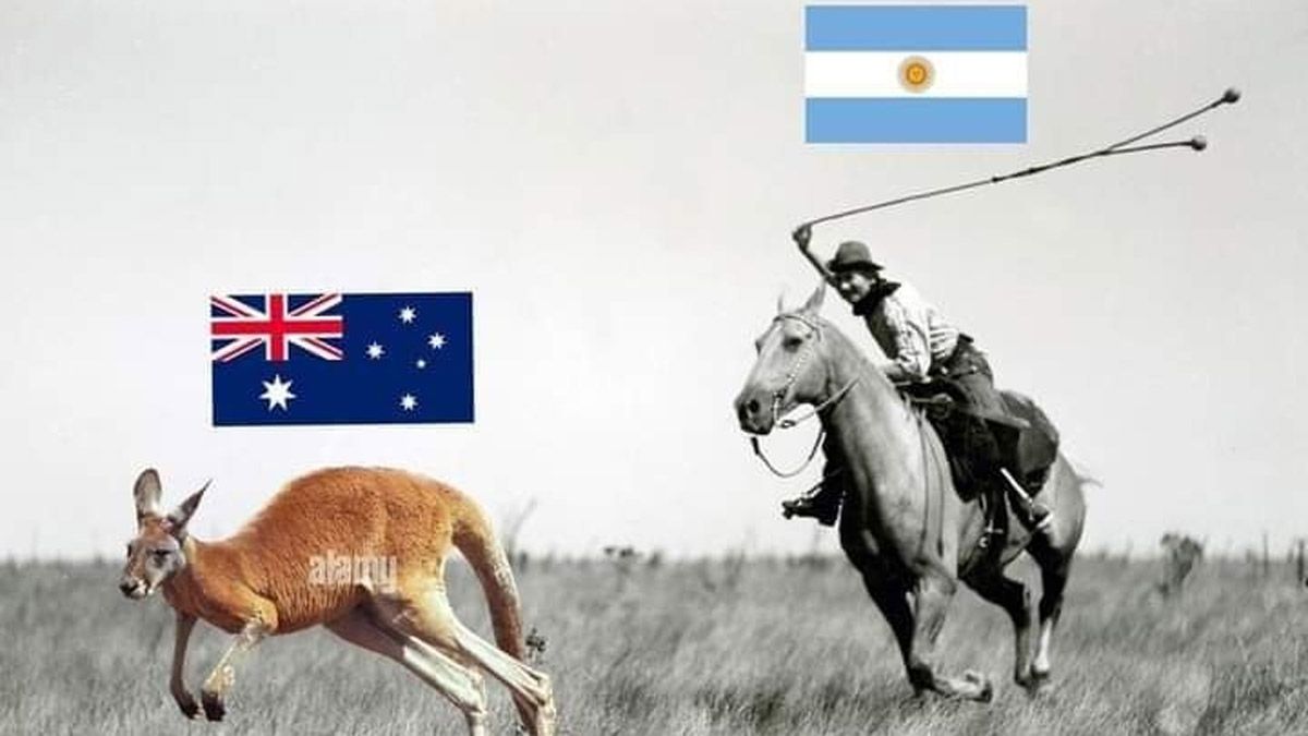 Los memes acapararon las redes sociales en el partido entre la Selección argentina y Australia, por el Mundial Qatar 2022.