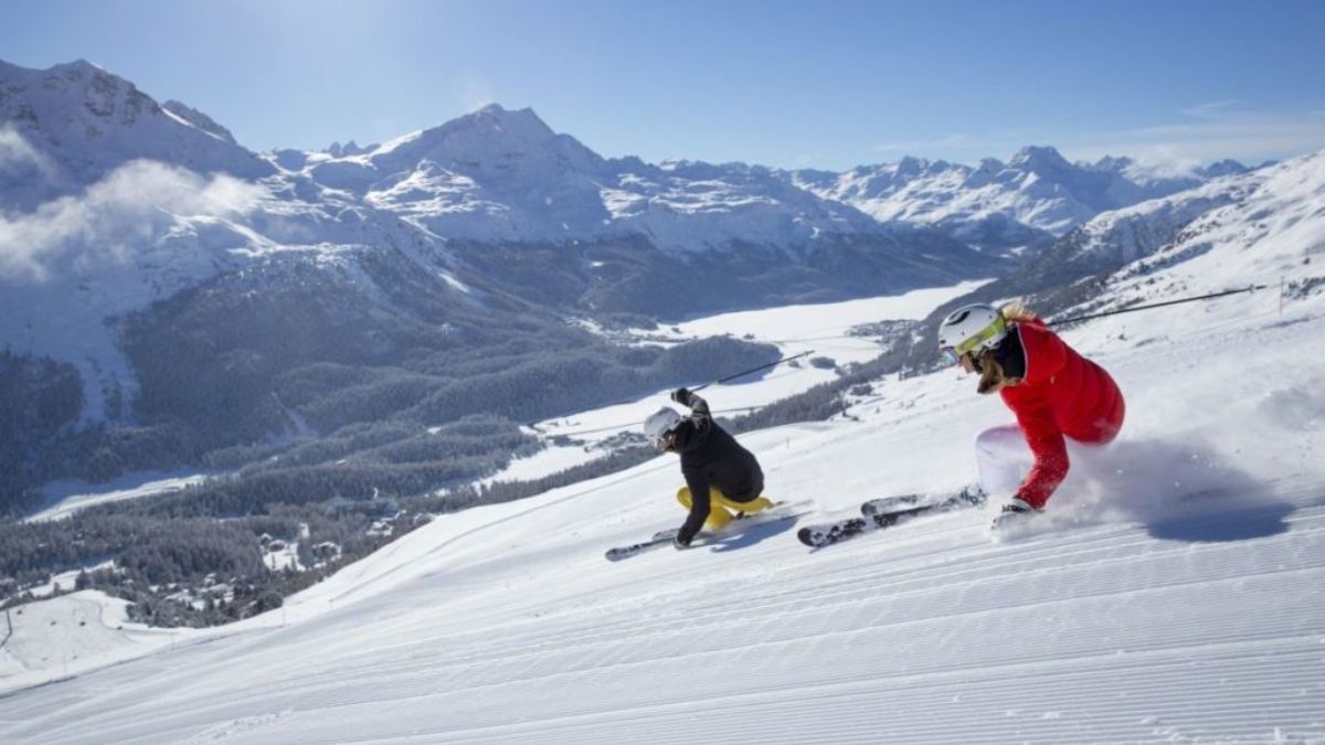St. Moritz ofrece condiciones ideales para la práctica del esquí.