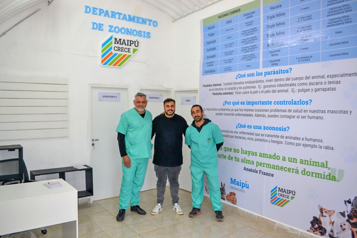 Maipú refuerza su política de bienestar animal y salud comunitaria. Maipú refuerza su política de bienestar animal y salud comunitaria.