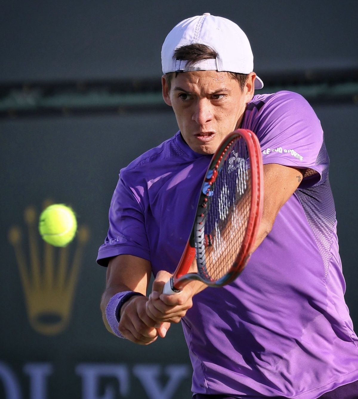 Sebastián Báez no pudo avanzar en el Masters 1000 de Indian Wells